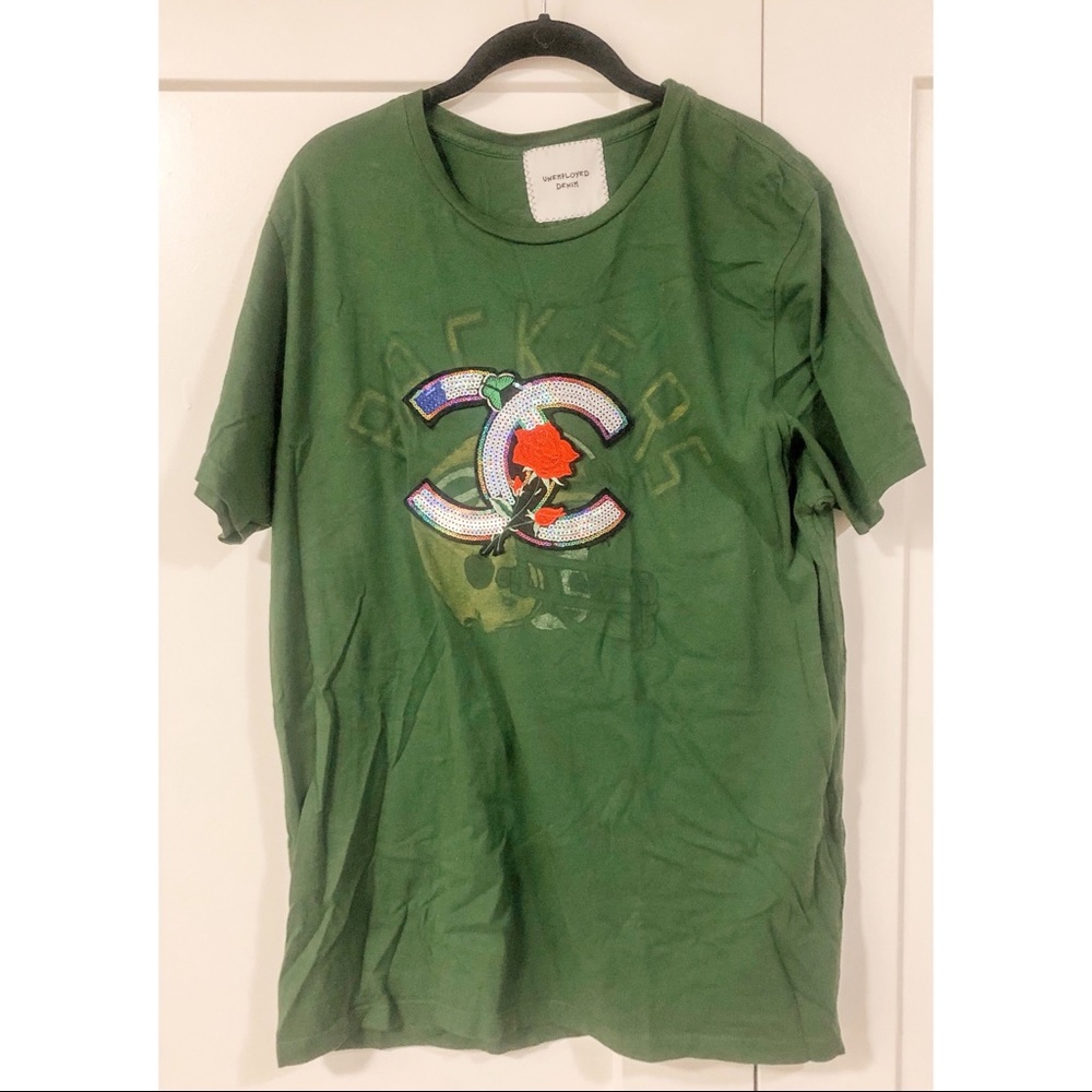 Upcycled Vintage Packers Shirt